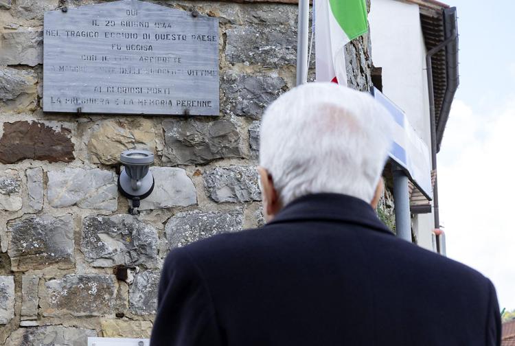Il presidente Mattarella a Civitella in Val di Chiana - (Quirinale)